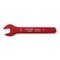 Insulated VDE open ended spanner set, 12 pieces